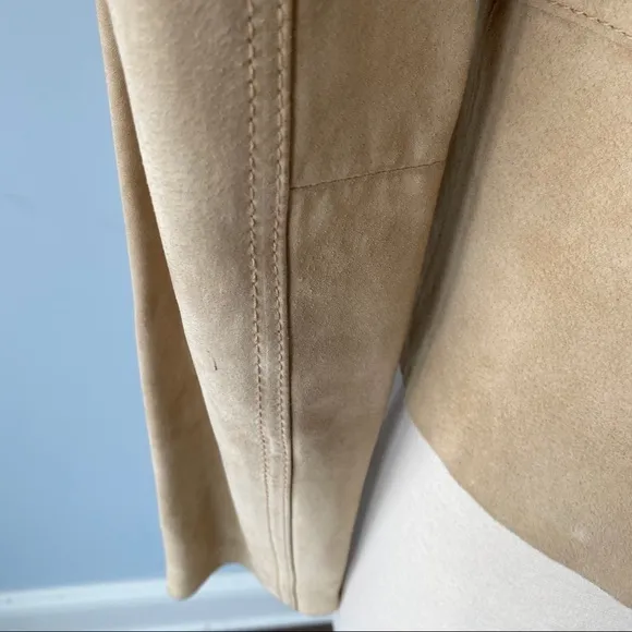 Kenneth Cole suede fashion jacket size XS