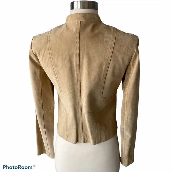 Kenneth Cole suede fashion jacket size XS